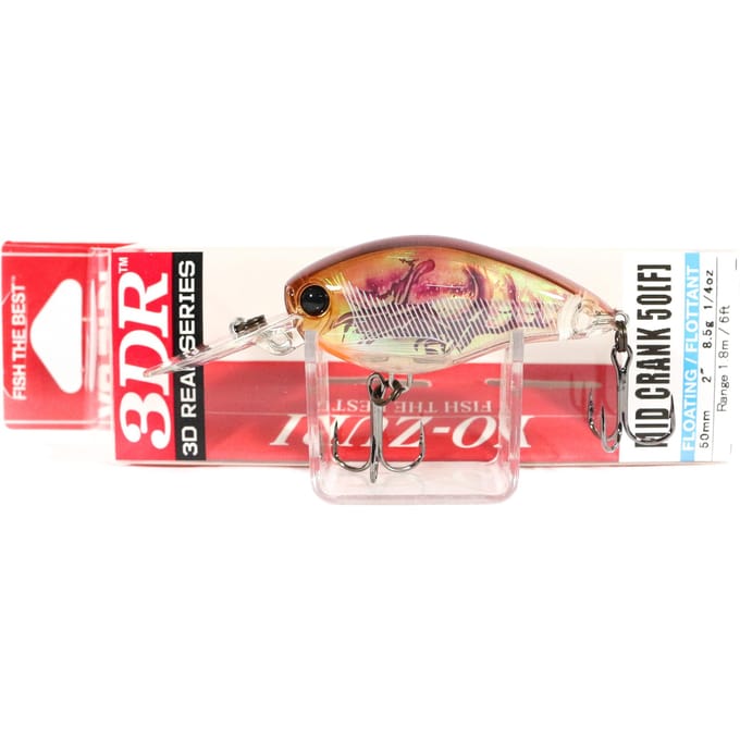 Yo Zuri Duel 3DR Mid Crank 50F Drijvend kunstaas R1317-RBCF (6663)