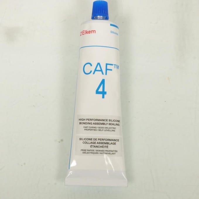 Tube de pâte à joints blanche Elkem gamme CAF 4 pour moto scooter auto Neuf