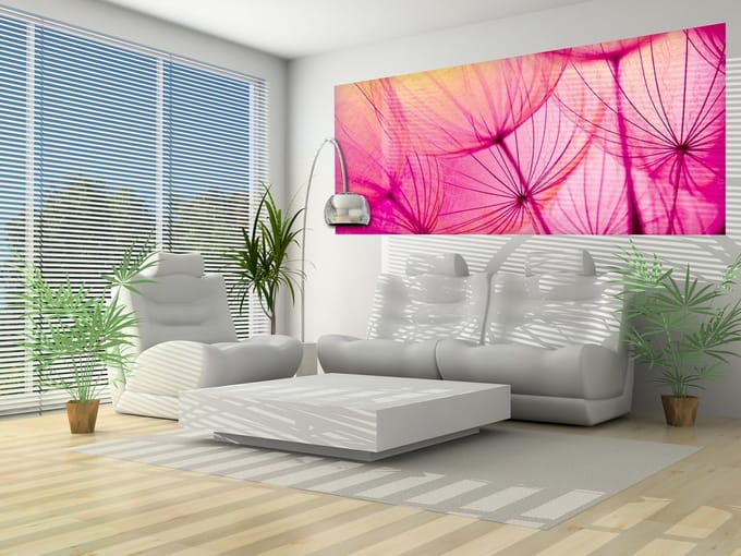 Flower Dandelion Photo Wallcovering