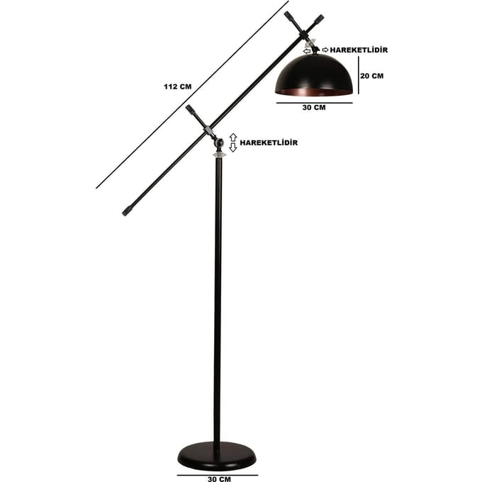 Vloerlamp Hans | Opviq