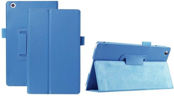EtuiTab - Tablethoes - Lenovo TAB 3 8.0 - Standfunctie - Ecologisch Leer