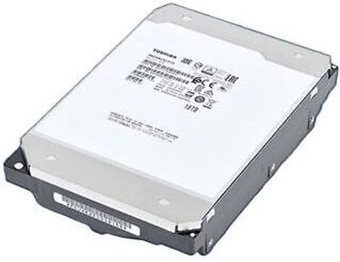 Toshiba MG09 interne harde schijf 12 TB 7200 RPM 3.5" SATA III