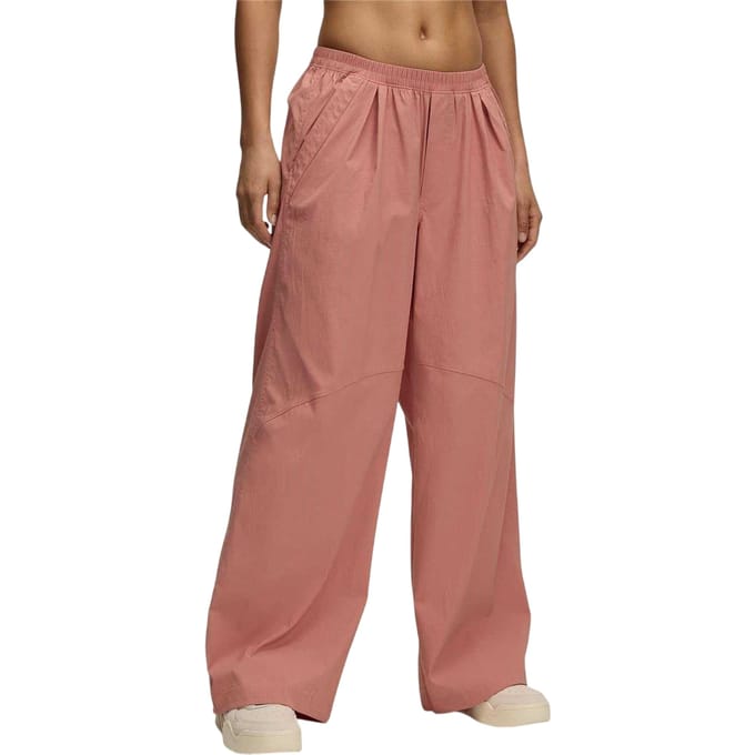 Under Armour Dames/Dames Geweven Open Hem Joggers (Roze)