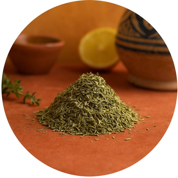 De Kruidenbaron - Tijm gesneden Marokko - strooibus 100 gram