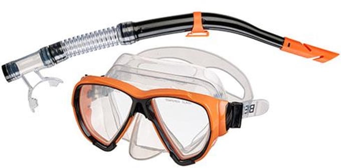 BECO snorkelset Porto - oranje