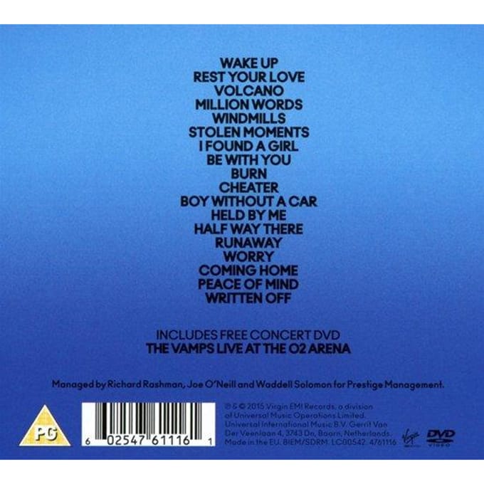 The Vamps - Wake Up (Limited Edition + Bonus Dvd) - CD