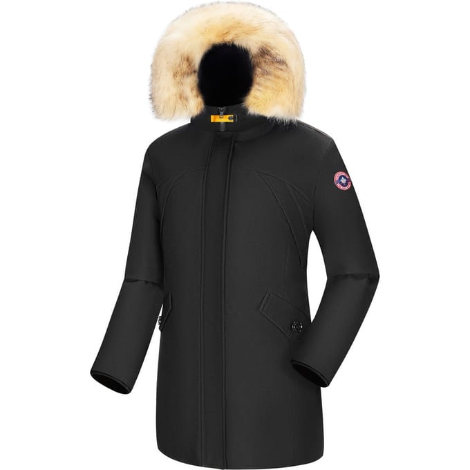 Subprime - Dames Jas winter Parka Chloe - Zwart - Maat M