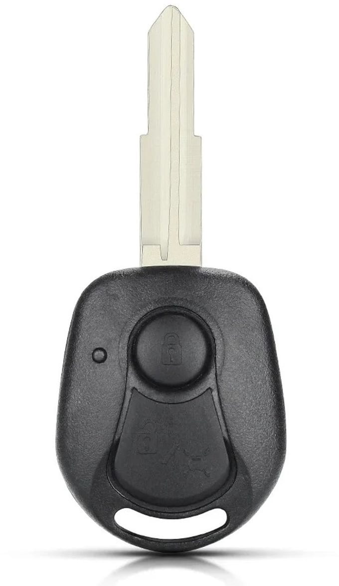 XEOD Autosleutelbehuizing - sleutelbehuizing auto - sleutel - Autosleutel / Geschikt voor Suzuki Swift, Vitara & SX4 3 knops smartkey