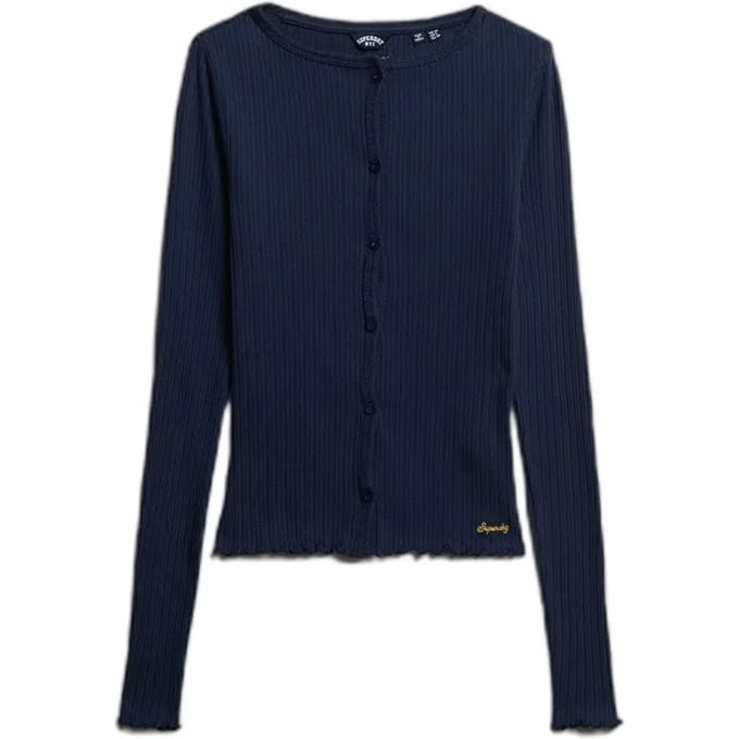 Superdry - Athletic Essentials Geribd Vest - Dames - Lange mouwen shirts