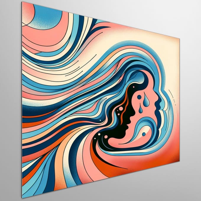 Kunstprint | Wanddecoratie | Dibond | 80 × 80 cm