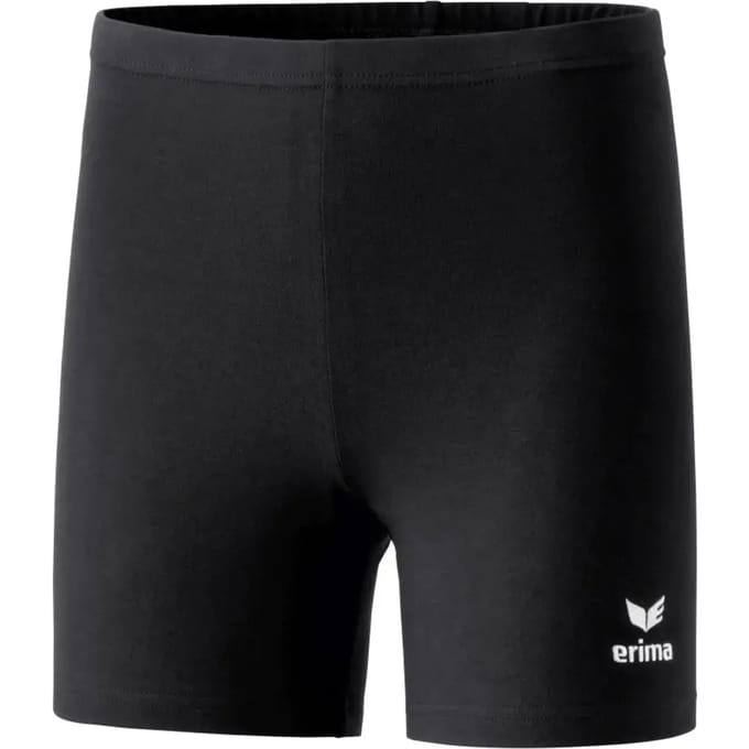 Erima Verona Tight Sportshort Kinderen - Zwart - Maat 152