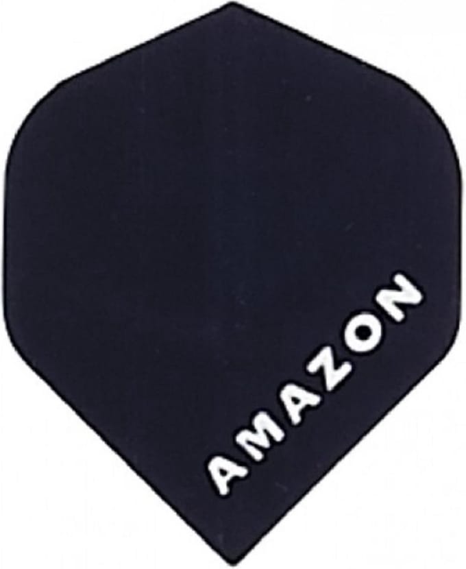 5 sets (15 stuks) Ruthless flights Amazon "Solid Black"