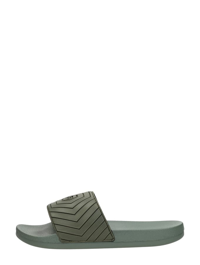Cruyff Hex Slide Open Teen - Groen - Maat 44