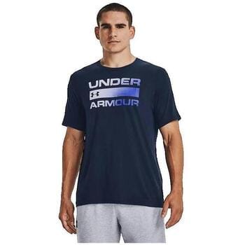 Under Armour UA TEAM IShort SleeveUE WORDMARK Short Sleeve Heren Sportshirt - Blauw