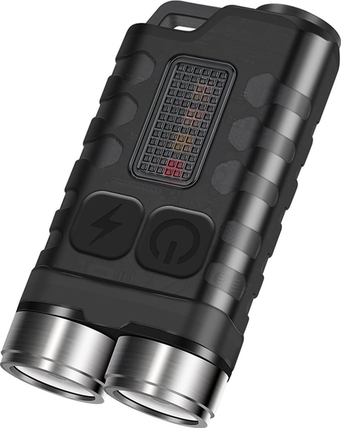 JGS Duo Zaklamp-Led-900 Lumen-USB-C-Oplaadbaar-Sleutelhanger-multifunctioneel-JGS multicard