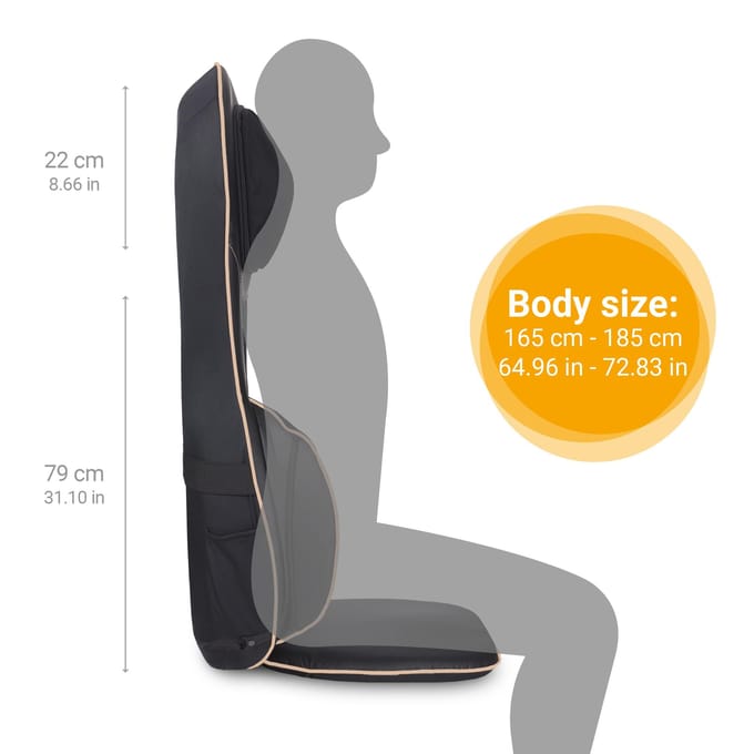 medisana MC 825 - Shiatsu-Acupressuur massagekussen
