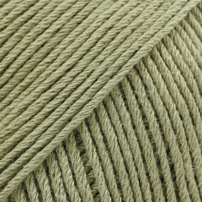 DROPS Safran Uni Colour - 60 mosgroen - Katoen Garen