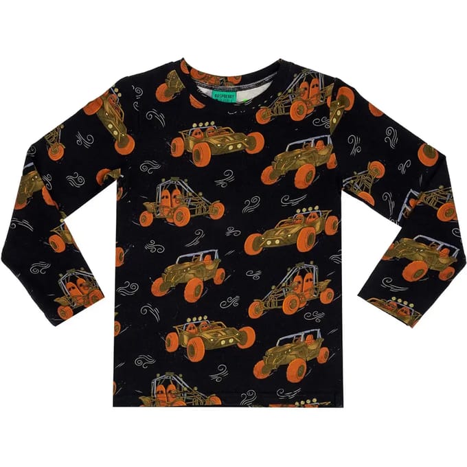 Meisjes-T-shirt met lange mouwen Raspberry Republic