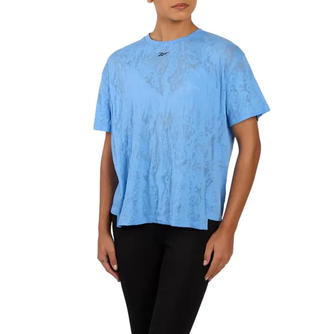T-shirt dames Reebok Burnout