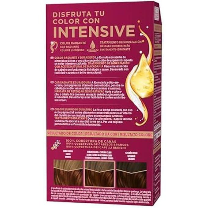 Teinture capillaire - SCHWARZKOPF - Palette Intense Crème - Nuance 5.6 - Sans ammoniaque - Ivoire