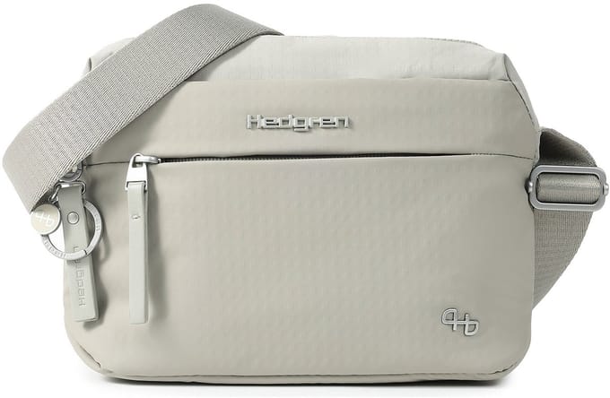 Hedgren schoudertas Furo Nara Simple Crossover + RFID Pussywillow Grey Taupe