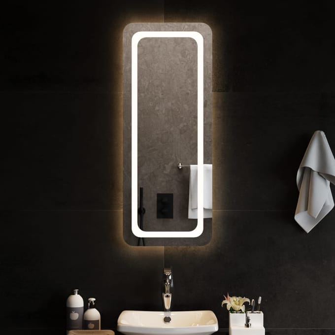 vidaXL Badkamerspiegel LED 40x100 cm