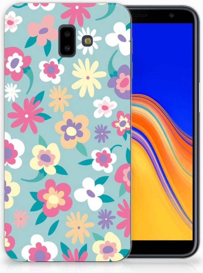 Samsung Galaxy J6 Plus (2018) TPU Case Flower Power