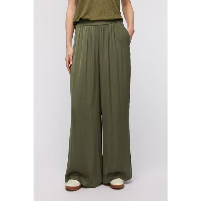 Knitted Imani Pants Sage Größe: XS | Straight Jeans Outlet | Damen | Grün