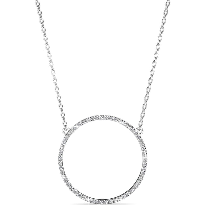 Olina Hangers - Zilver en Kristal