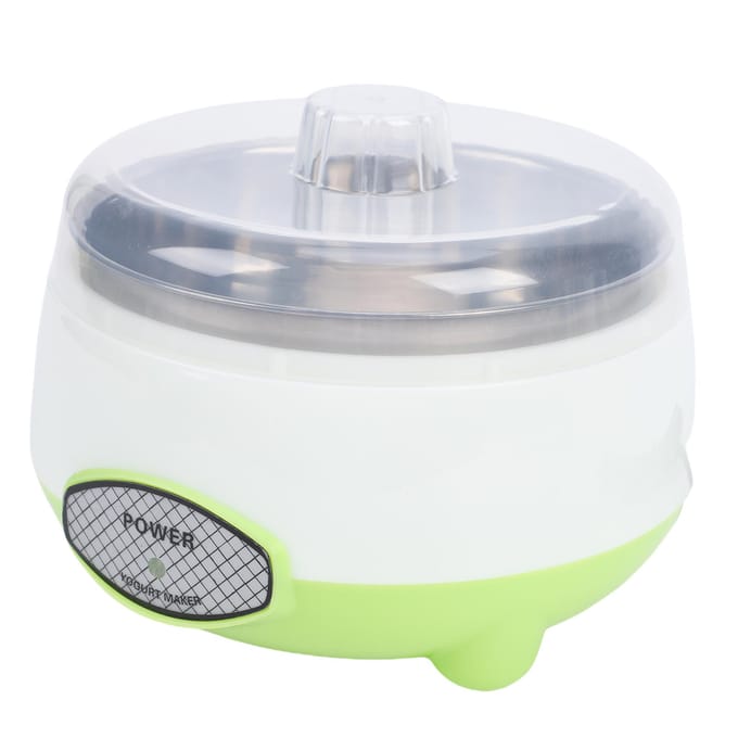 Yaourtière Entièrement Automatique Température Constante Acier Inoxydable Plastique Petite Machine à Yaourt pour la Maison white