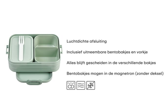 Mepal Bento lunchbox Take a Break midi - Nordic blue