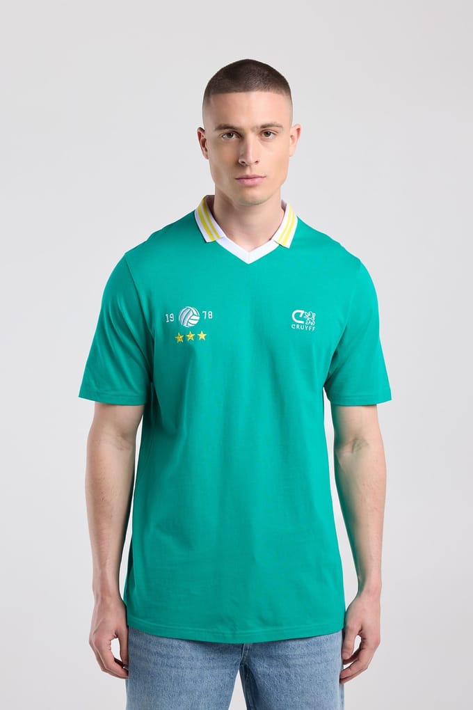 America Today Cruyff Ny Cosmos Green Taglia: M | Magliette basic Outlet | Uomo | Verde