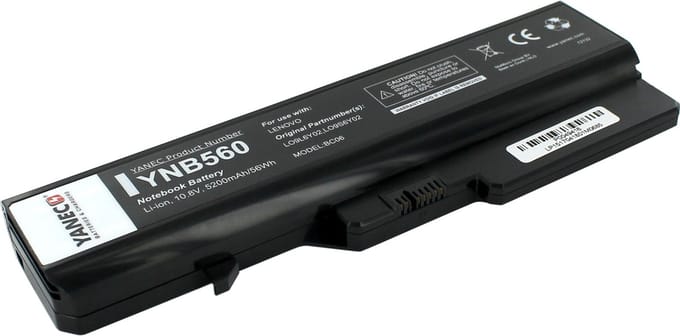 Yanec Laptop Accu 5200mAh