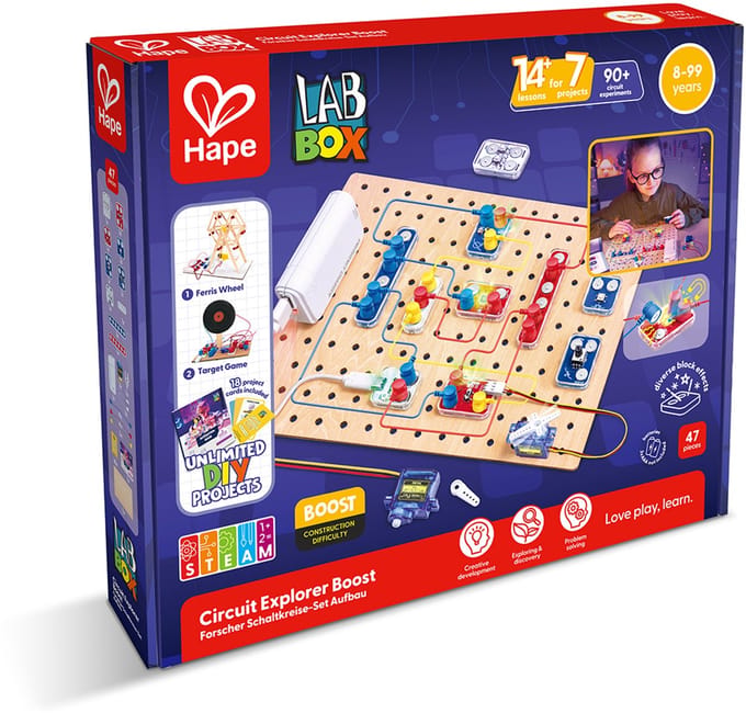 LabBox circuit explorer boost - Hape - vanaf 8 jaar