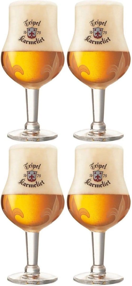 Karmeliet Bierglazen 330 ml - 4 Stuks