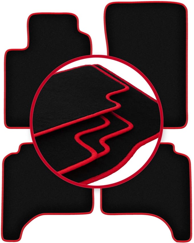 CARLUX-RED automatten voor: Suzuki Grand Vitara I SUV (1998-2005)