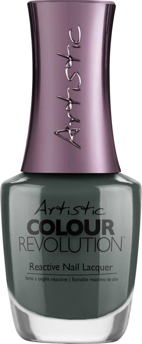Artistic Nail Design Colour Revolution ' Seductive Sage ' ( Groen Shimmer )