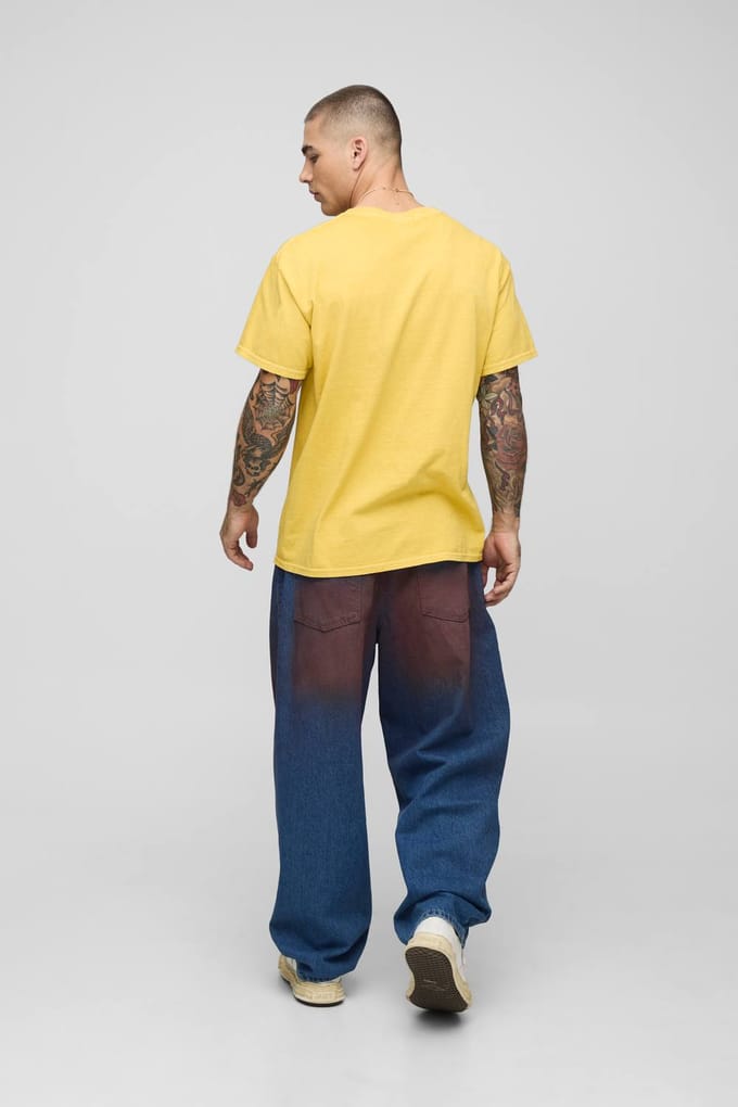 Ballon Fit Gescheurde Knie Rood Getinte Jeans | Red | Size 28R