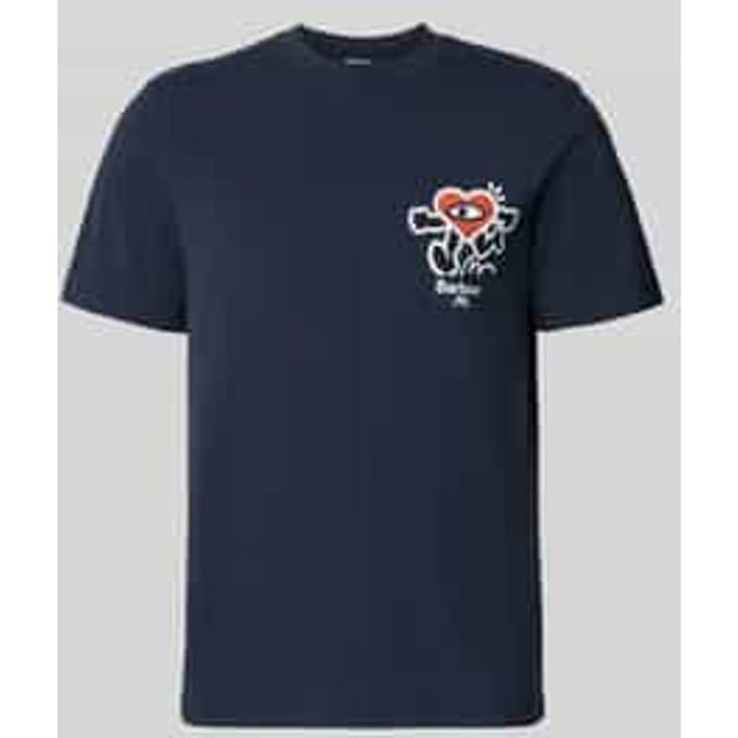 regular fit T-shirt van puur katoen