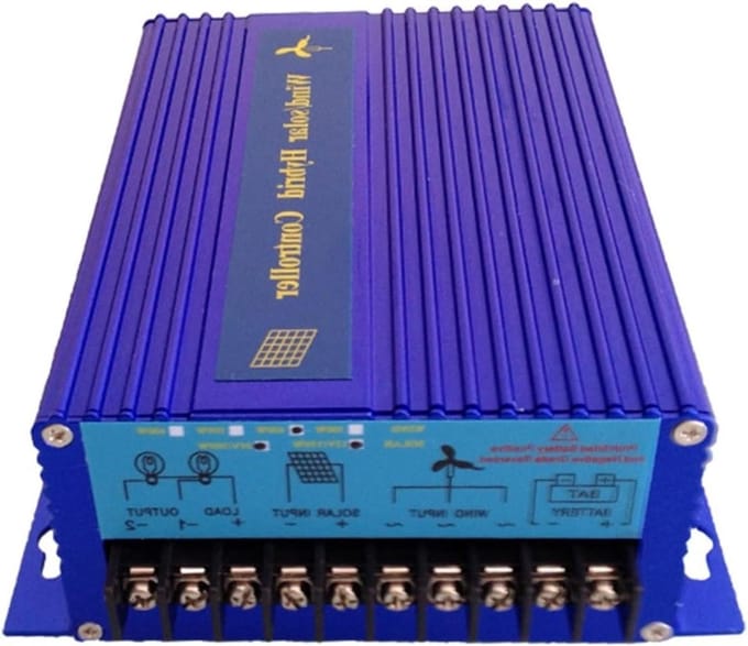 Hybride Laadregelaar - Wind Solar Controller - Energie Opladen - Automatische Detectie - 300W 600W - One Color