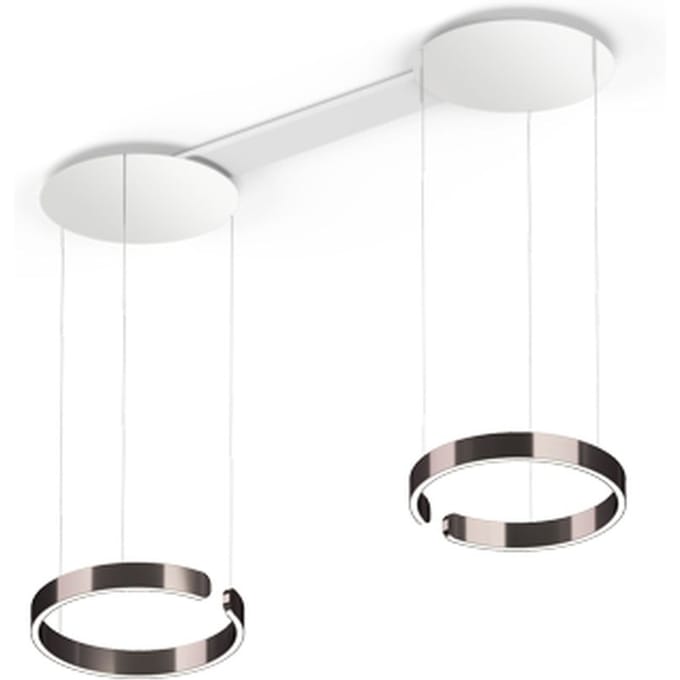 Occhio Mito Sospeso Due 40 Hanglamp - phantom - variabel - met Occhio Air - table/wide