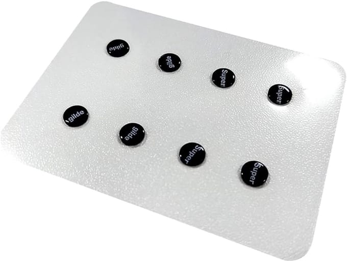 Muis Skates - Voetpads Muis - Gaming Precisie - Gehard Glas - 18 Gram - A