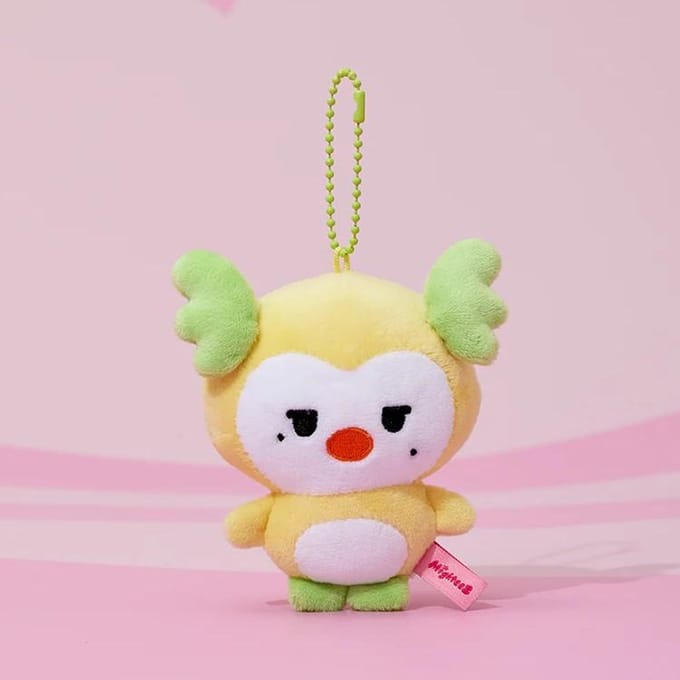 ATEEZ [MIGHTEEZ] POP UP MD MINI PELUCHE Porte-clés Mingyo beige