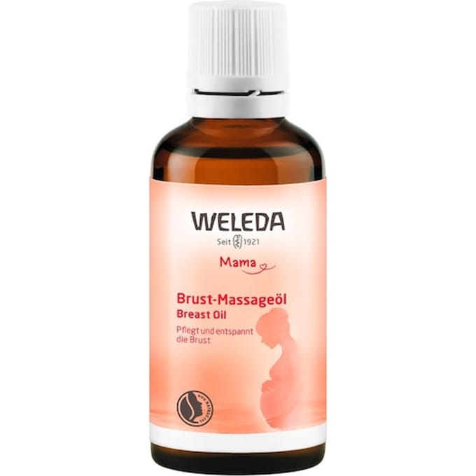 WELEDA Zwangerschapszorg Borst massage olie Oliën Dames 50 ml