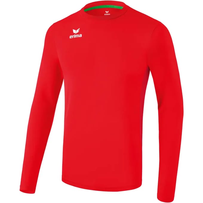 Erima Liga Voetbalshirt Lange Mouw Kinderen - Rood | Maat: 152