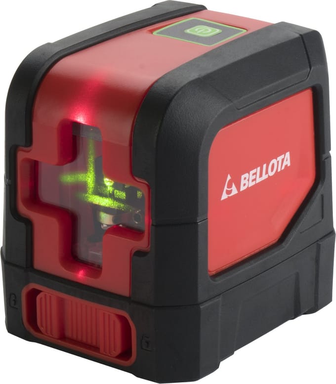 Bellota Kruislijnlaser 20m groen 2x 120º IP54
