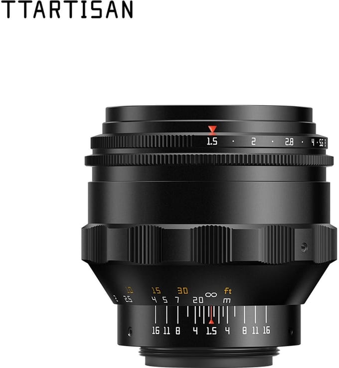 TTArtisan FF 75mm f/1.5 M42