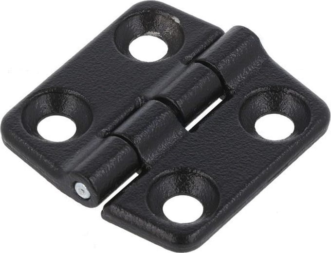 Scharnier - Zwart - 30x29mm - Verzinkt