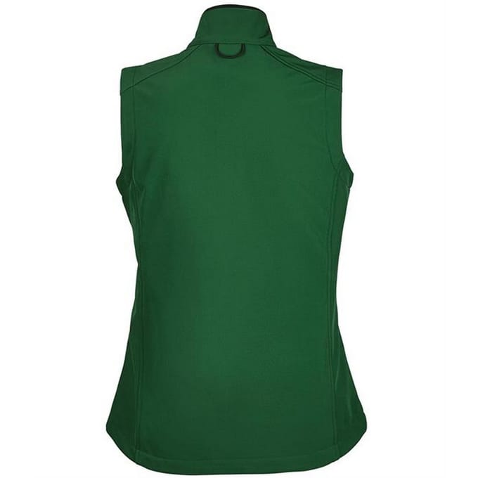 SOLS Dames/dames Rallye Soft Shell Bodywarmer Jacket (Fles groen)