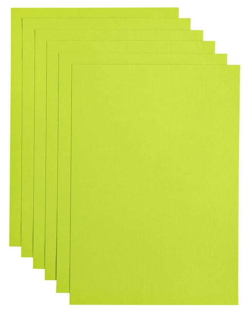 Kopieerpapier Papicolor A4 200gr 6 vel appelgroen